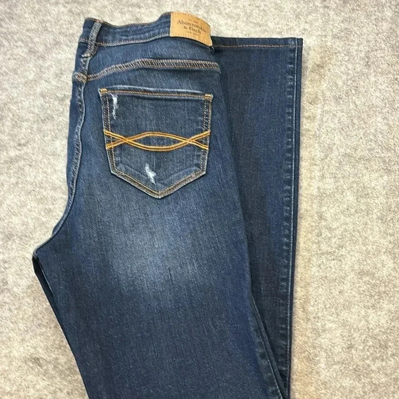 Abercrombie & Fitch Dark Blue Skinny Jeans - Picture 2 of 12
